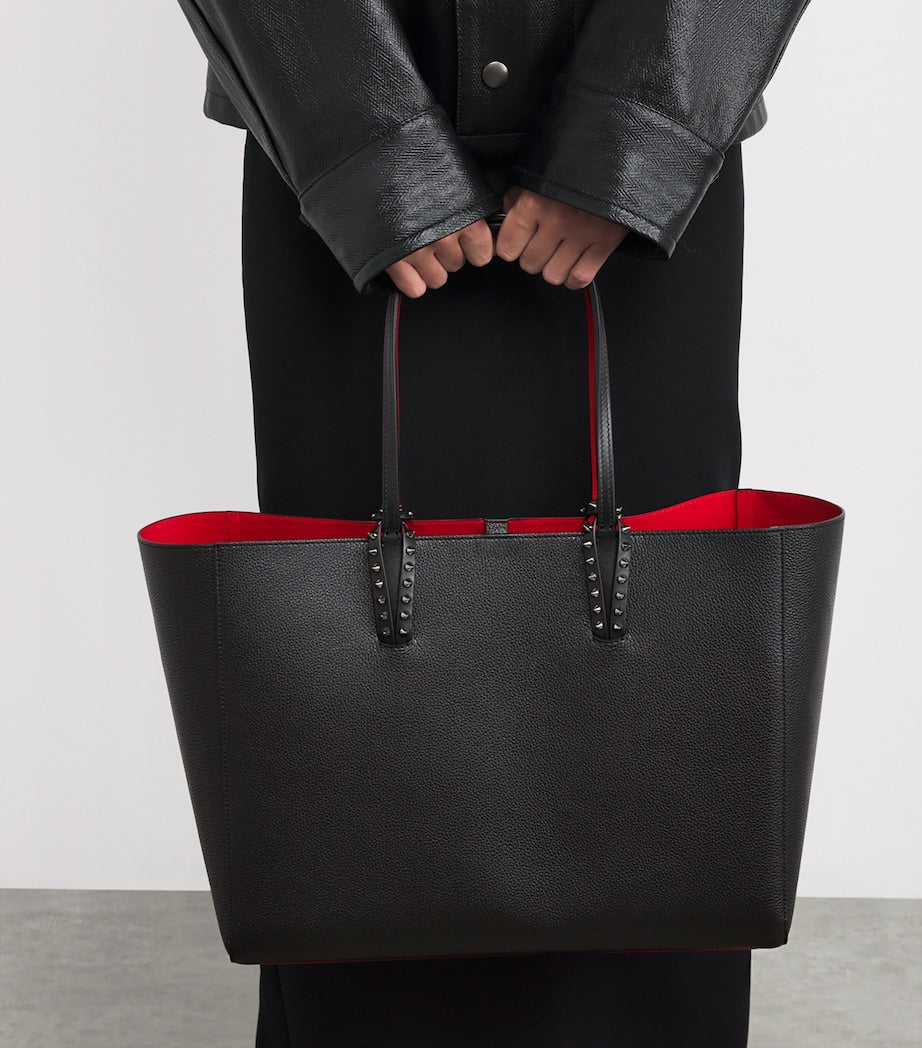 Christian Louboutin Cabata large calfskin tote bag - British product