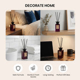 Livingandhome reed diffuser woody scent 150ml - British product