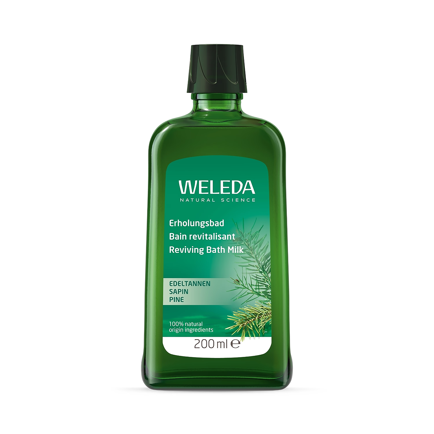 Weleda Pine Reviving Bath Milk 200ml (British brand)