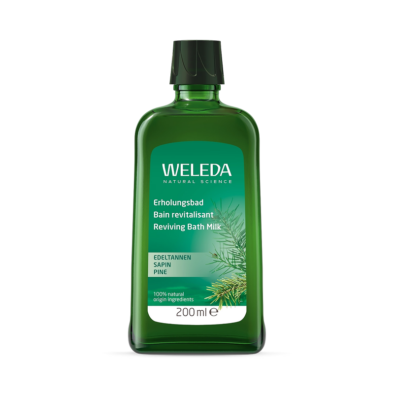 Weleda Pine Reviving Bath Milk 200ml (British brand)
