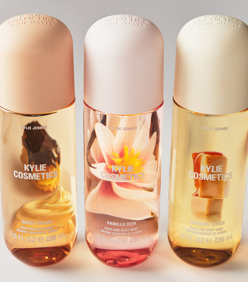 Kylie Cosmetics Caramel Cloud hair and body mist 236ml, UK version