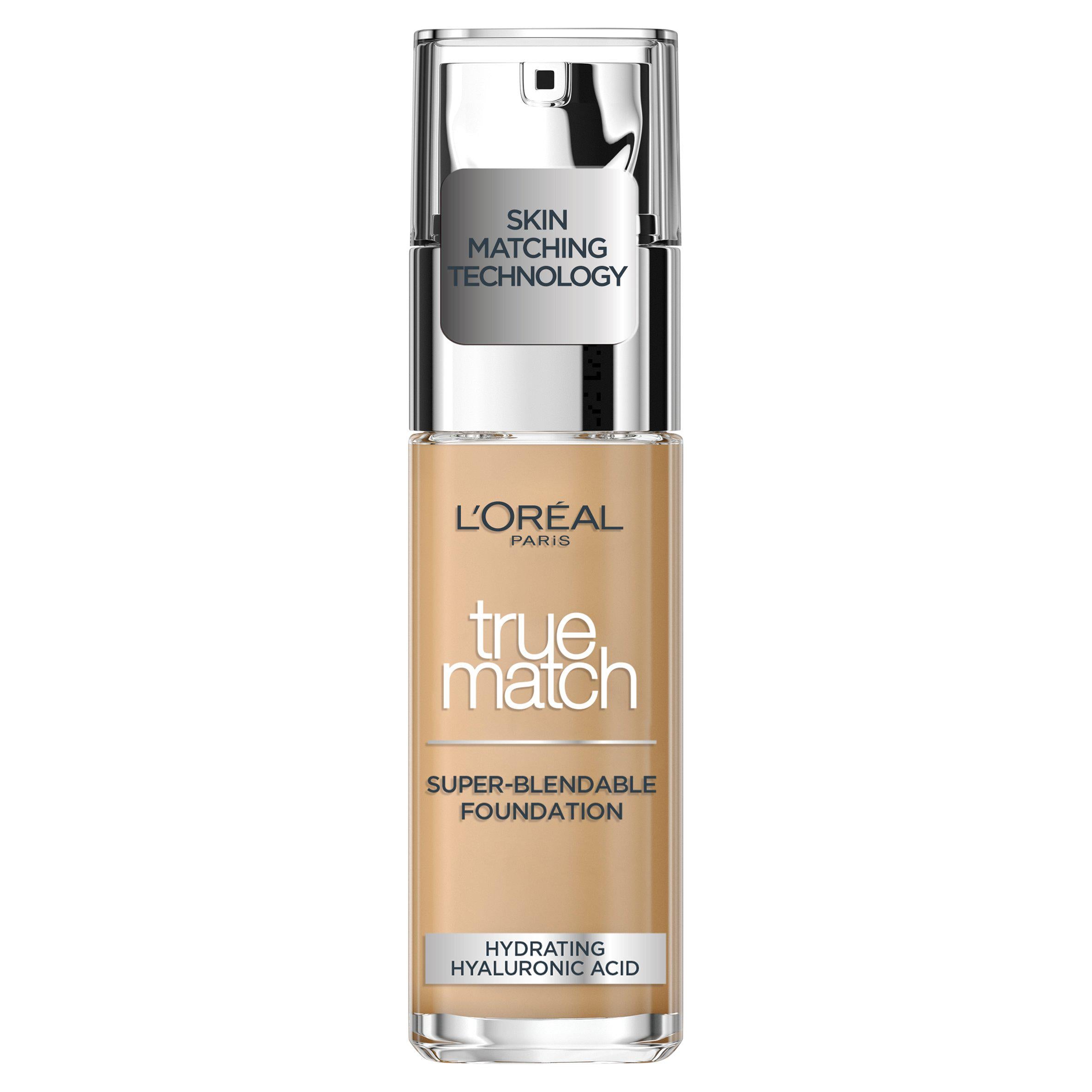 L'Oreal Paris True Match Foundation 3.N Creamy Beige 30ml All Sainsburys   