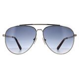 Guess GU00059 gold gradient aviator sunglasses for men, UK version