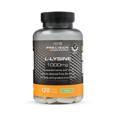 Holland & Barrett Precision Engineered L-Lysine 1000mg Supplement 120 Tablets- Buy online at McGrocer