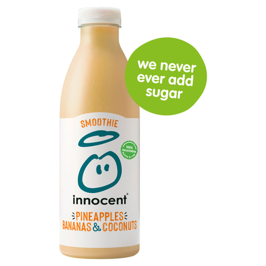 Innocent Pineapples Bananas & Coconuts Smoothie GOODS ASDA   