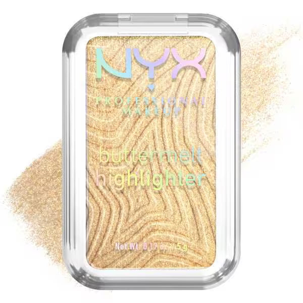 NYX Professional Makeup highlighter Butta Gold, imported from the UK