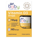 Boots Baby Vitamin D3 Drops - 60 Drops Baby Healthcare Boots   