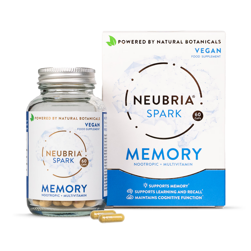 Neubria Spark memory supplement with nootropics - British product
