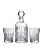 Waterford Crystal Mastercraft Irish Lace decanter set with tumblers (British brand)