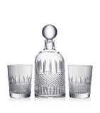 Waterford Crystal Mastercraft Irish Lace decanter set with tumblers (British brand)