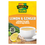 Tropical Sun Lemon & Ginger Tea Bags x20 30g GOODS Sainsburys   