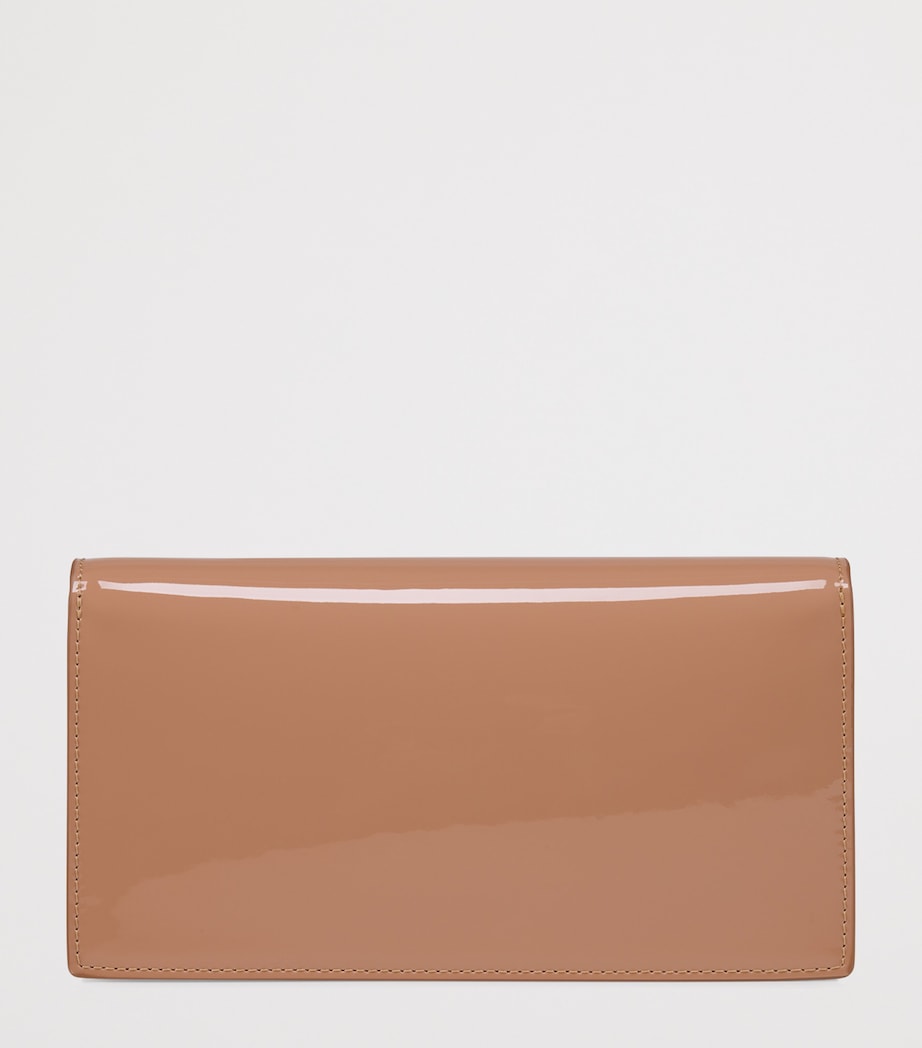 Christian Louboutin Bettina patent leather clutch bag (British brand)