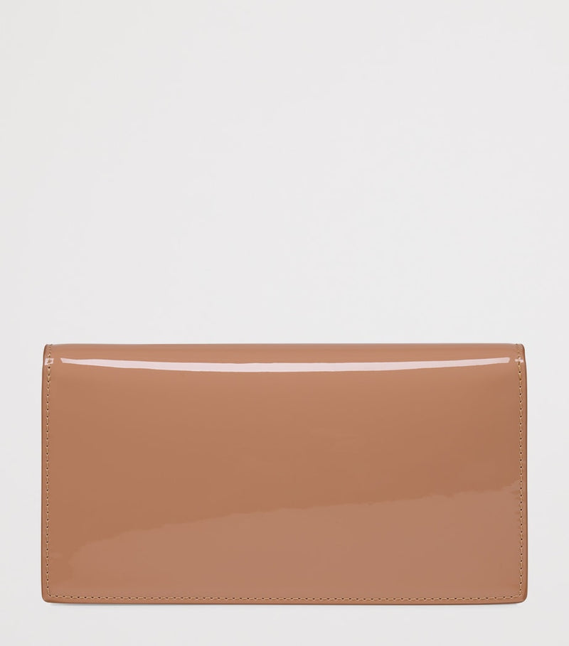 Christian Louboutin Bettina patent leather clutch bag (British brand)
