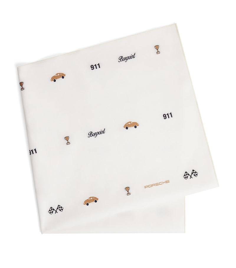 Bonpoint and Porsche children's cotton scarf, UK version