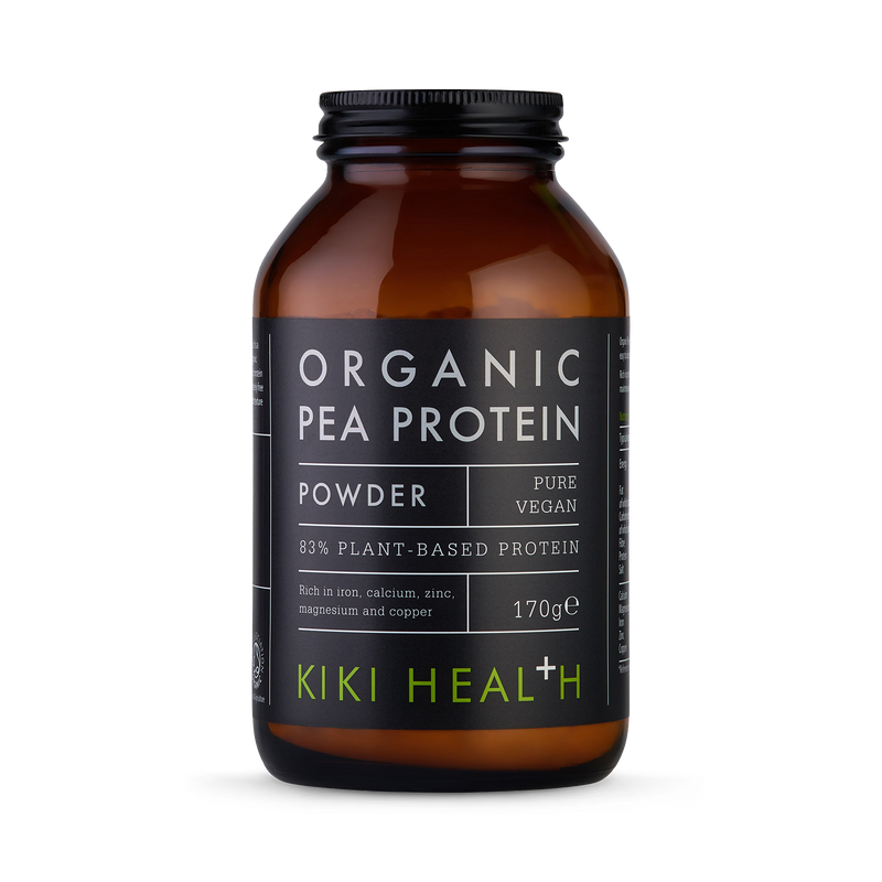 KIKI's raw organic pea protein powder 170g - British product