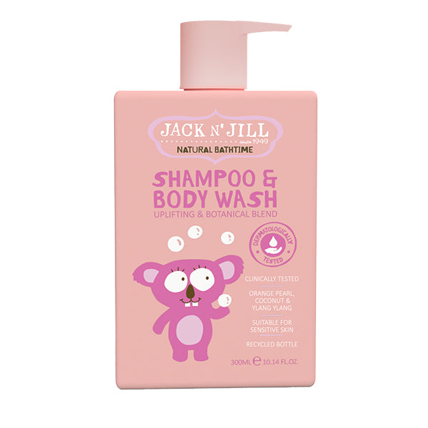 Jack N' Jill Shampoo & Body Wash - Natural 300ml