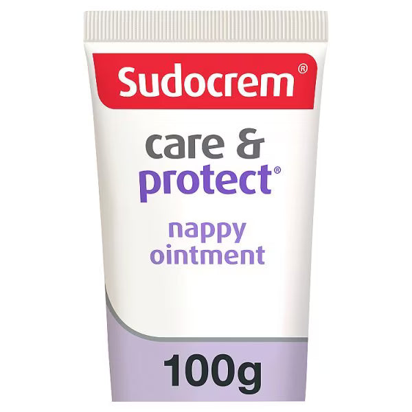 Sudocrem Nappy Cream Care and Protect 100g (British brand)