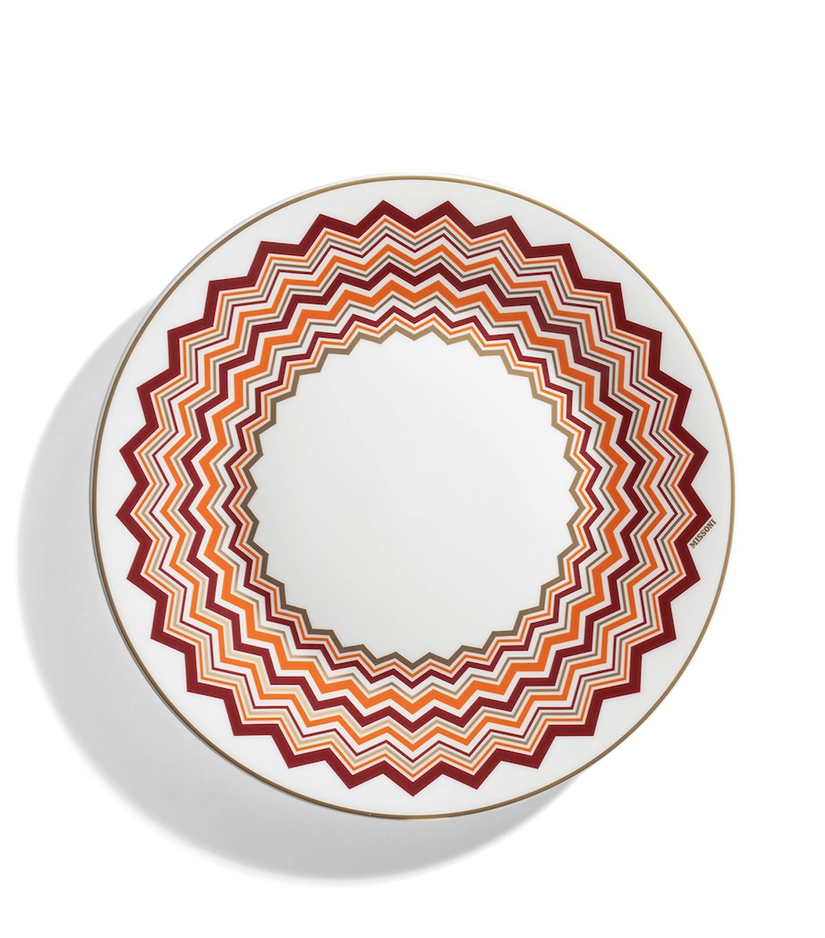 Missoni Home zigzag dessert plate 21.5cm, imported from the UK