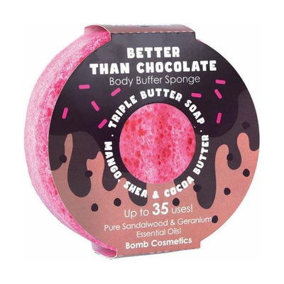 Superdrug Bomb Cosmetics Body Buffer Soap Sponge Better Than Chocolate- Buy online at McGrocer