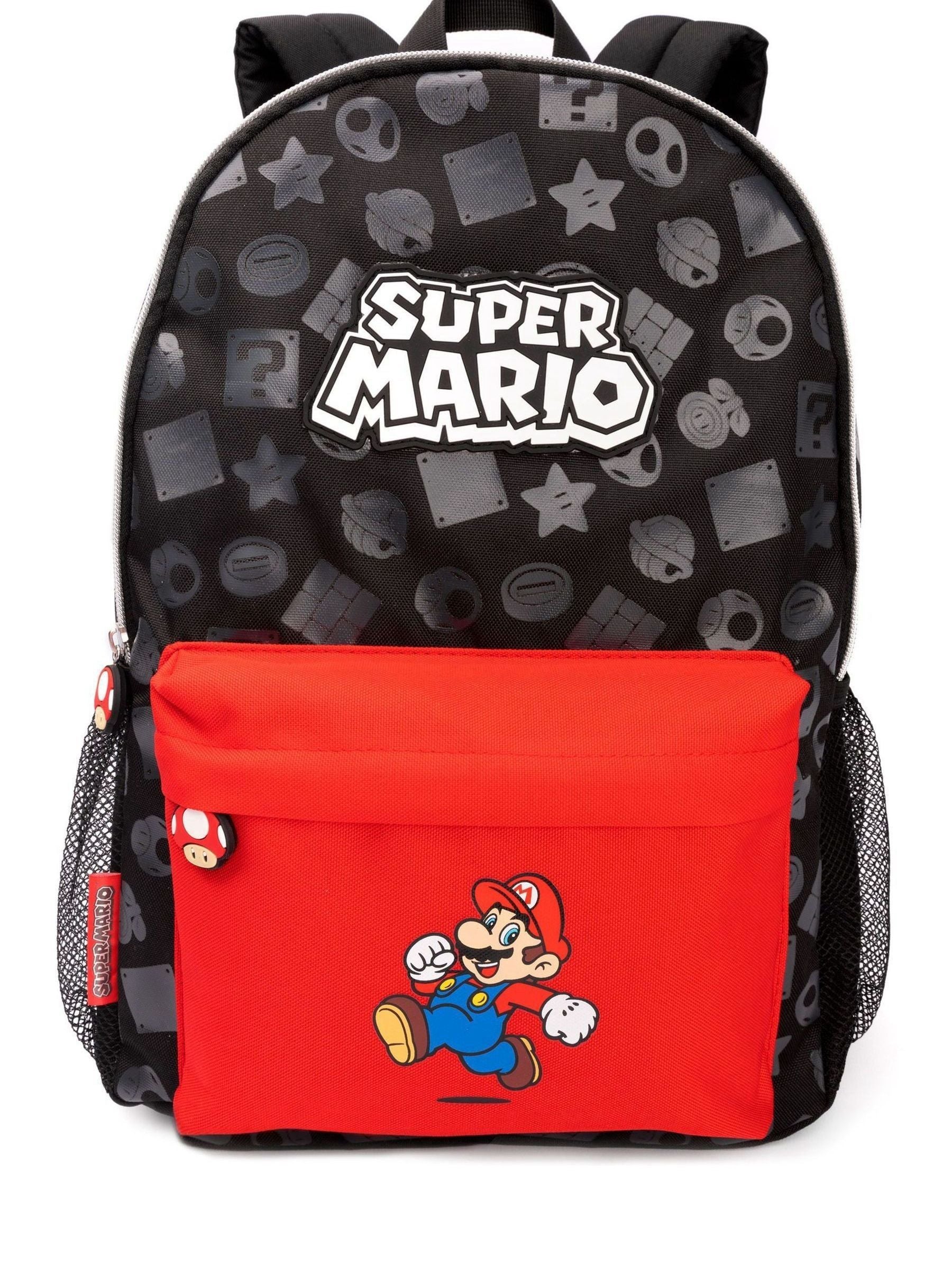 Vanilla Underground Super Mario all over print backpack, UK version