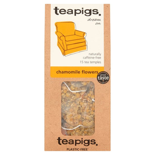 Teapigs Chamomile Flowers Tea Bags   15 per pack