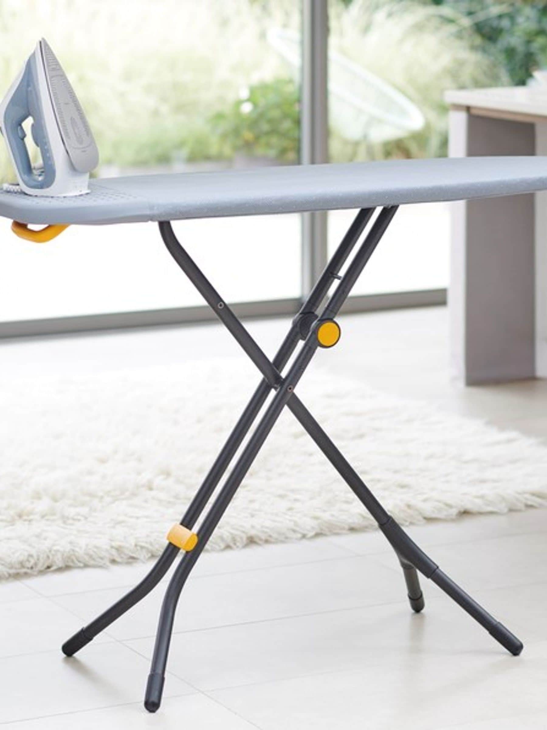 Joseph Joseph Glide grey ironing board with compact legs (British brand)