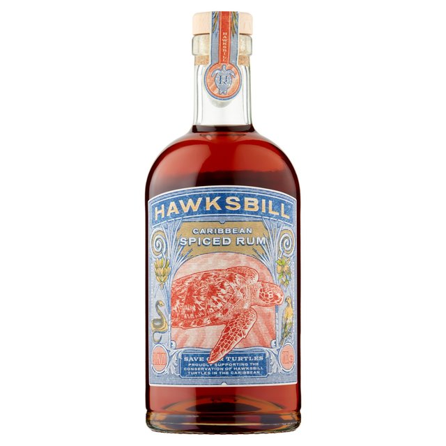 Hawksbill Caribbean Spiced Rum   70cl