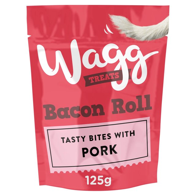 Wagg Bacon Rolls Dog Treats   125g GOODS M&S   