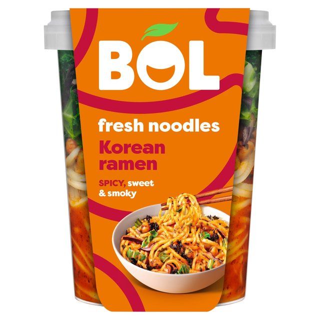 BOL Korean Chilli Fresh Noodles   345g