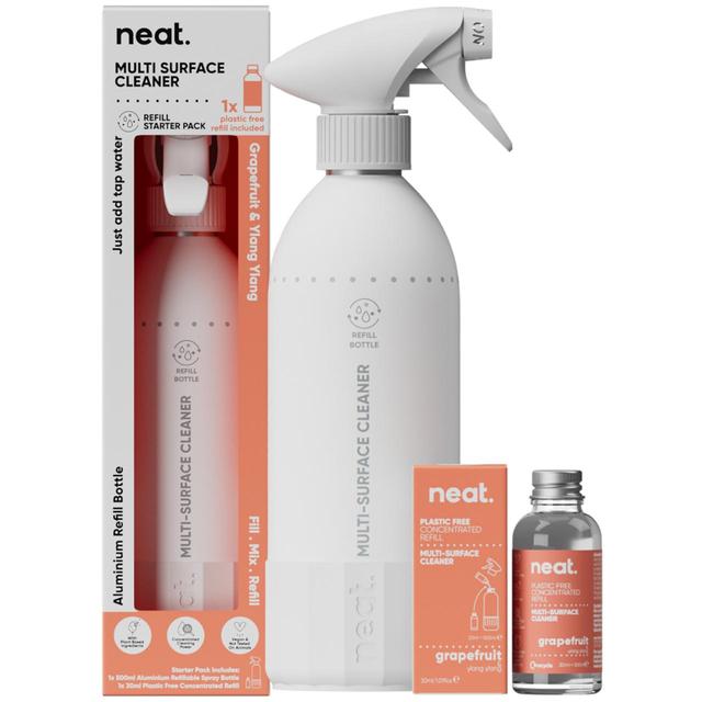 Neat Multi Surface Refill Starter Pack Grapefruit   500ml GOODS M&S   