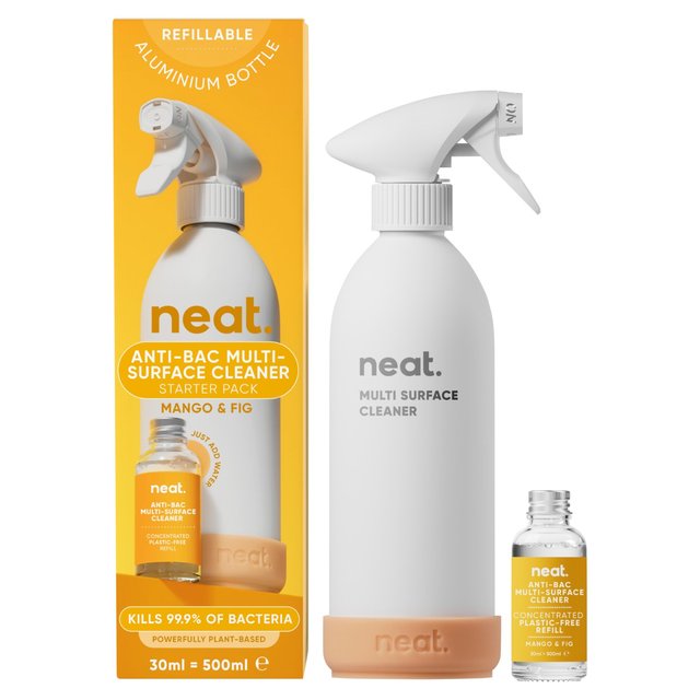 Neat Anti-Bac Multi Surface Refill Starter Pack Mango & Fig   500ml GOODS M&S   