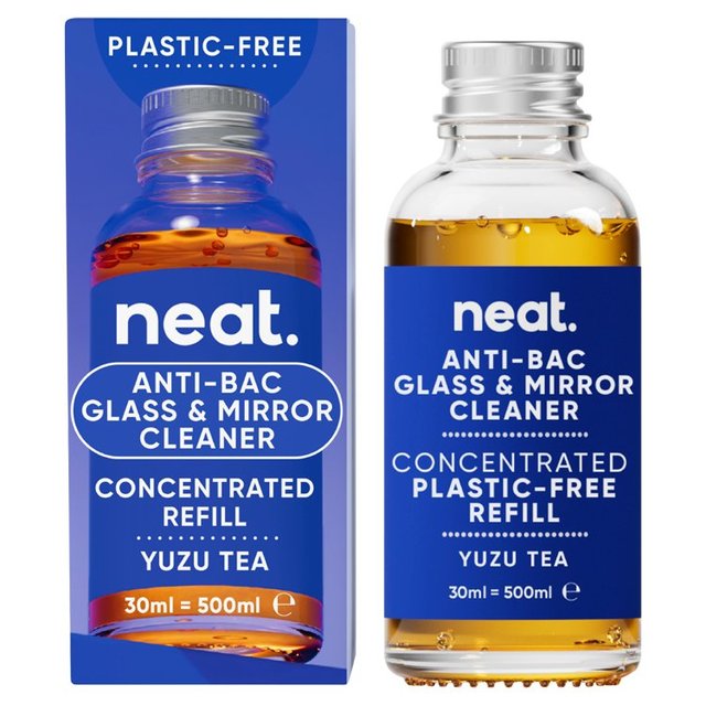 Neat Anti-Bac Glass Cleaner Refill Concentrate Yuzu Tea   30ml