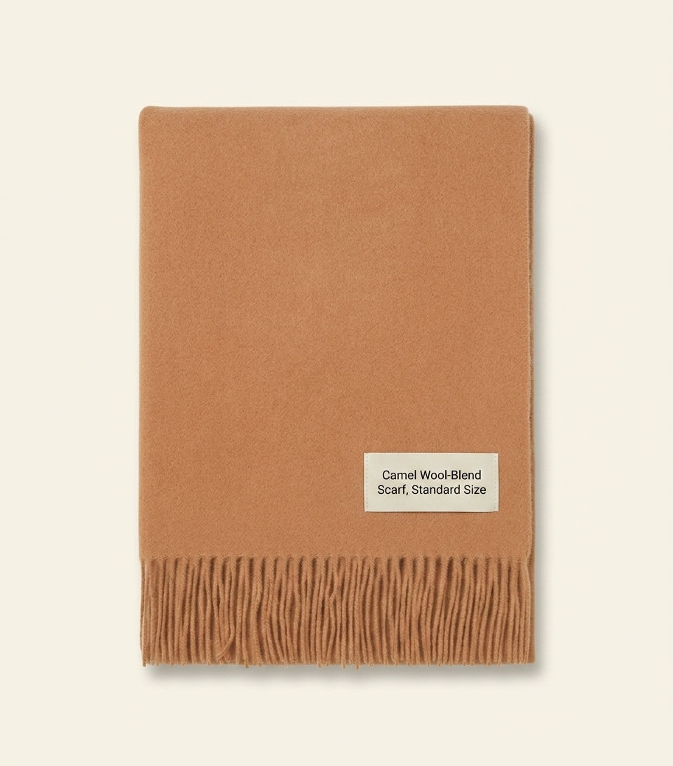 Mulberry pure cashmere fringed scarf, UK version