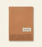 Mulberry pure cashmere fringed scarf, UK version