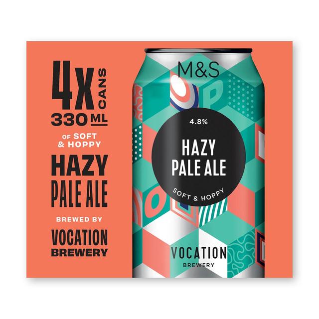 M&S Hazy Pale Ale   4 x 330ml