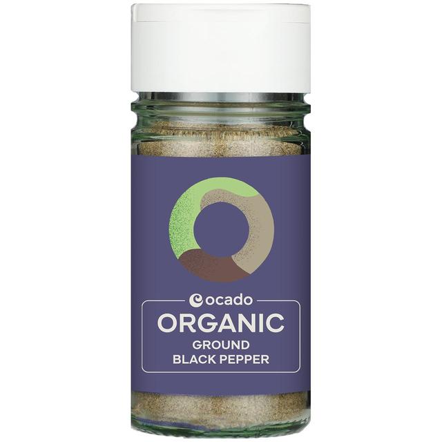 Ocado Organic Ground Black Pepper   45g