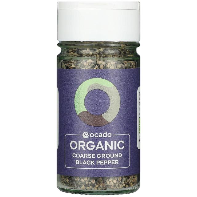 Ocado Organic Coarse Black Pepper   45g GOODS M&S   