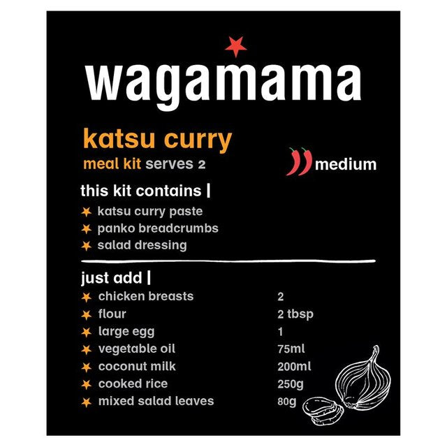 Wagamama Katsu Curry Meal Kit   190g GOODS M&S   