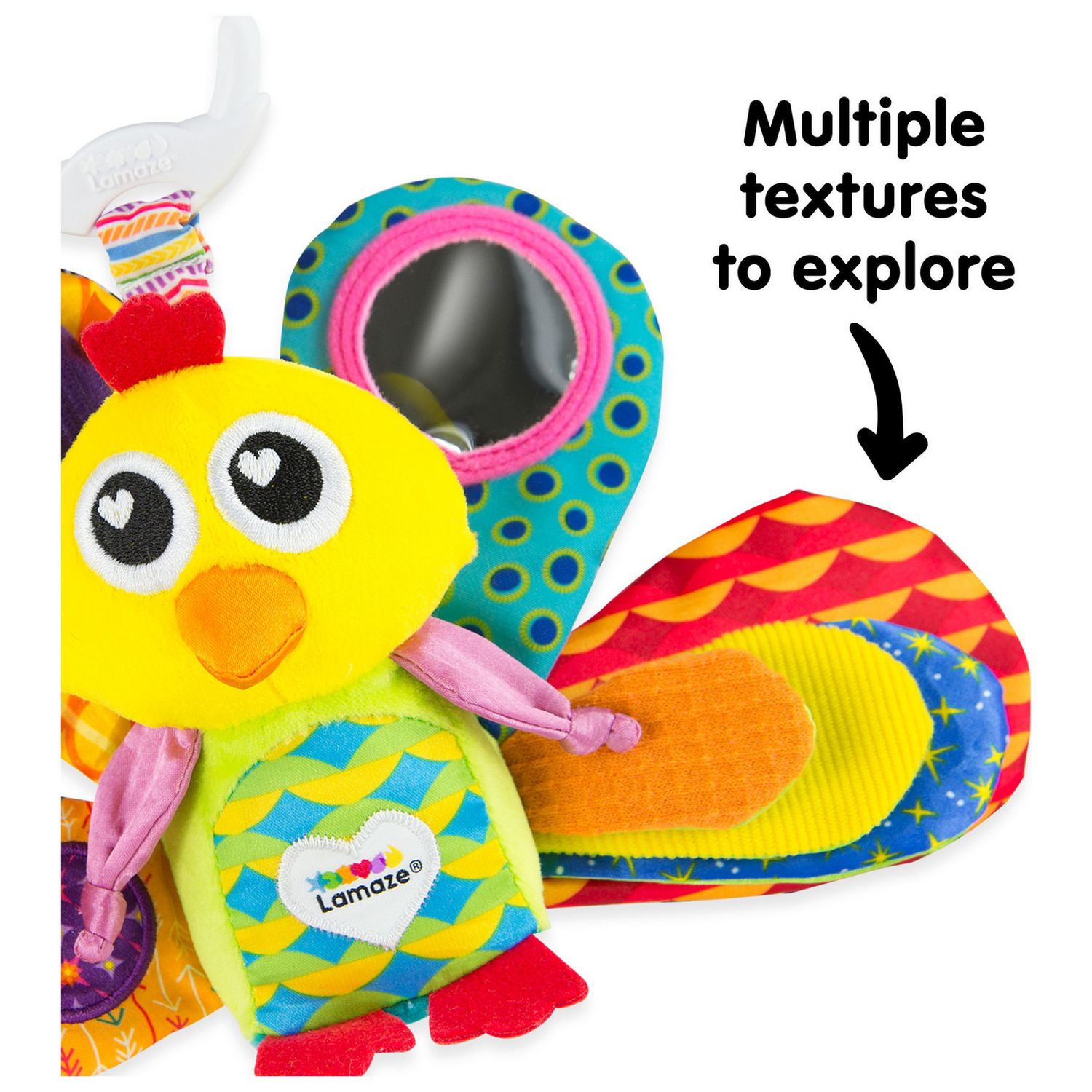 Lamaze Jacques the Peacock activity toy (British brand)
