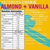Almond and vanilla cookie 12 pack 360g, imported from the UK