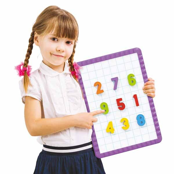Quercetti Magnetino Numbers Basic magnetic toy, UK version