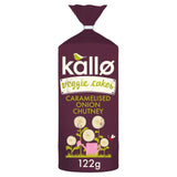 Kallo Caramelised Onion Veggie Cakes   122g GOODS M&S   