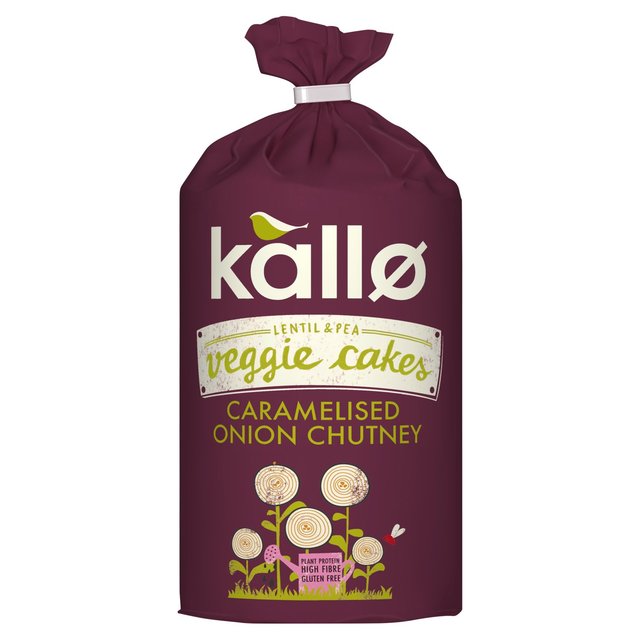 Kallo Caramelised Onion Veggie Cakes   122g GOODS M&S   