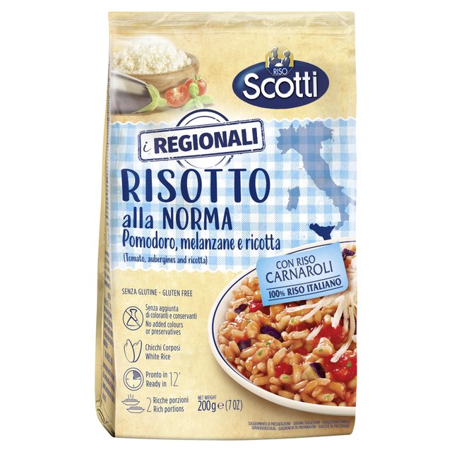 Riso Scotti Risotto with Tomato Aubergines & Ricotta   200g