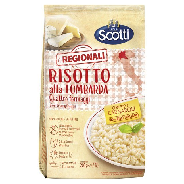 Riso Scotti Risotto with 4 Cheeses   200g