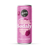 Remedy Sodaly raspberry soft drink 250ml, UK version