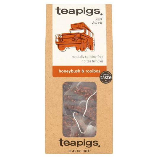 Teapigs Honeybush & Rooibos Tea Bags   15 per pack