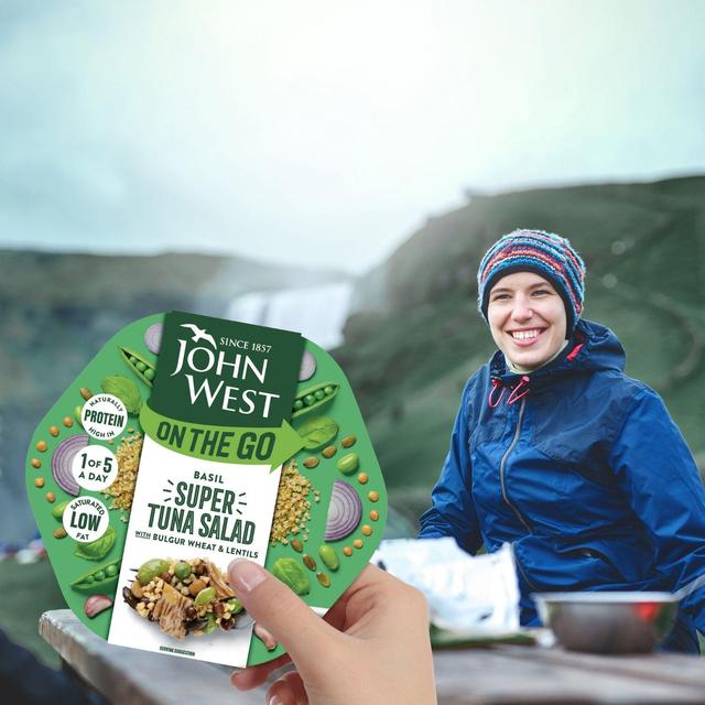 John West On The Go Basil Super Tuna Salad   220g