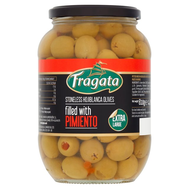 Fragata Pimiento Filled Olives   810g GOODS M&S   