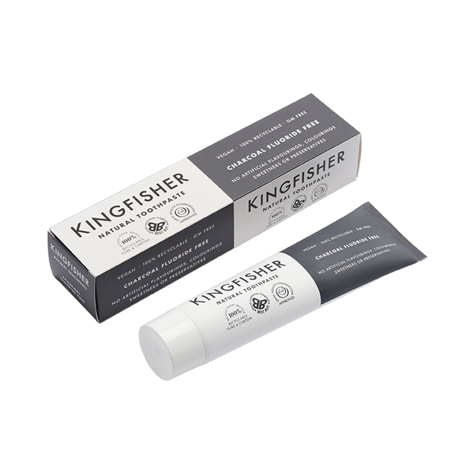 Kingfisher Whitening Charcoal Toothpaste 100ml
